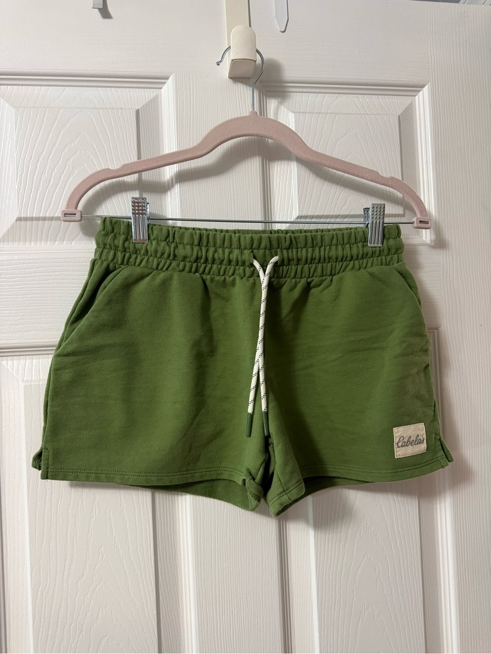 Cabela's Olive Drawstring Lounge Shorts for Women